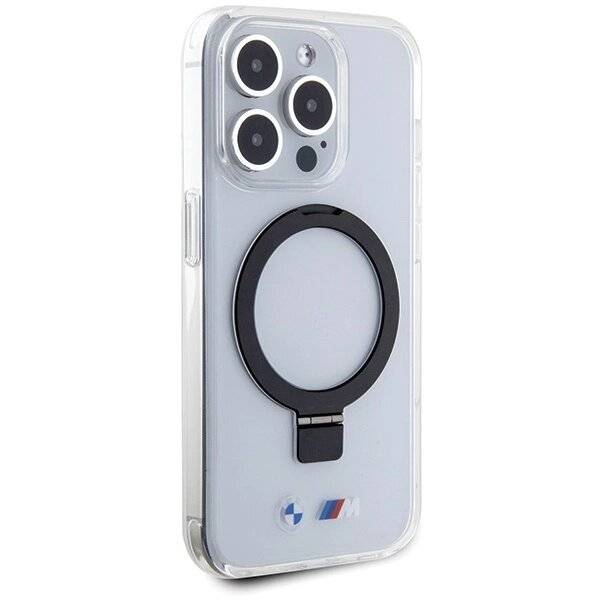 BMW Ring Stand M Collection MagSafe Case iPhone 15 Pro - Transparent