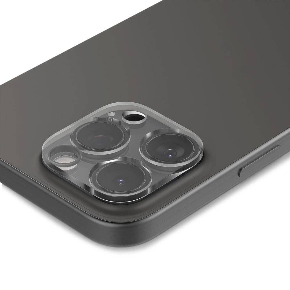 Spigen Optik.tR Kameraschutz iPhone 14 Pro / Max 15 16 - Transparent 2 Stk.