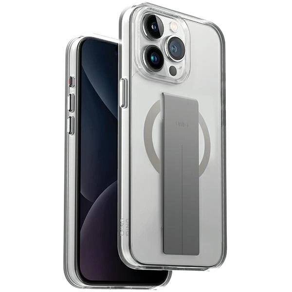 Uniq Heldro Mag Magclick Ladehülle iPhone 15 Pro Max – transparent