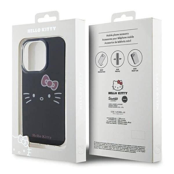 Hello Kitty IML Face Hülle iPhone 13 Pro / – Schwarz