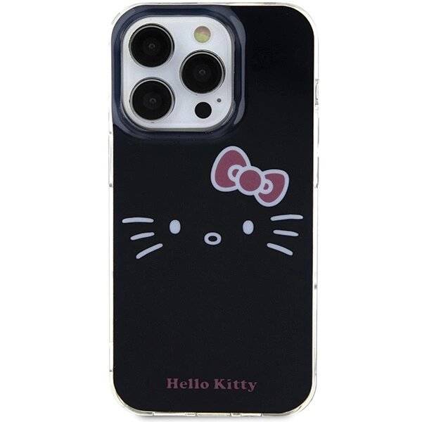 Hello Kitty IML Face Hülle iPhone 13 Pro / – Schwarz
