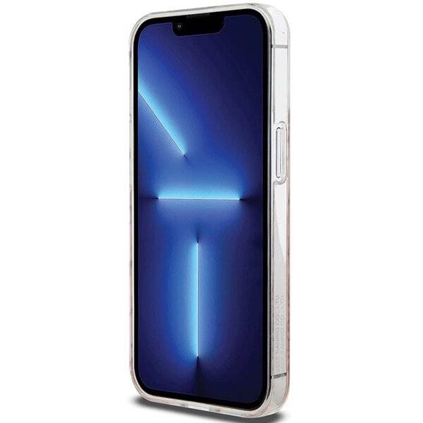 Hello Kitty IML Gradient Electrop Crowded Head Hülle iPhone 14 Pro Max – Pink