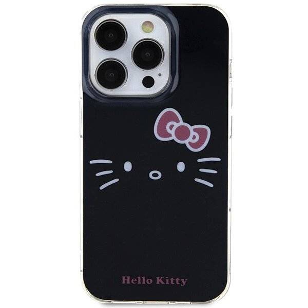 Hello Kitty IML Face Hülle iPhone 14 Pro – Schwarz