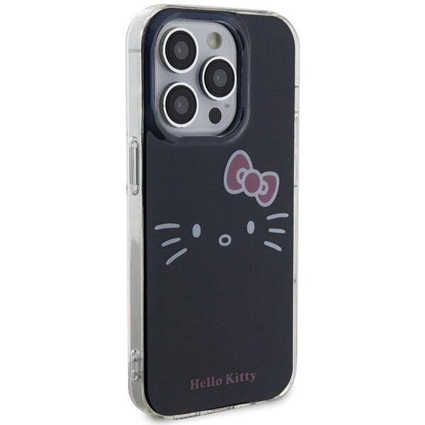 Hello Kitty IML Face Hülle iPhone 14 Pro – Schwarz