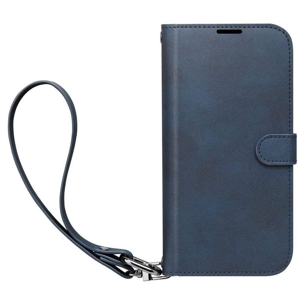 Spigen Wallet S Pro Hülle iPhone 15 – Marineblau