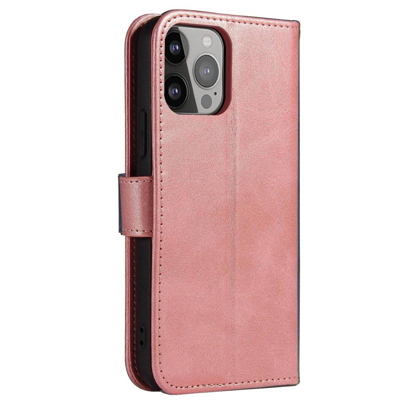 Magnethülle Samsung Galaxy S23 Ultra Cover Flip Wallet Stand Pink