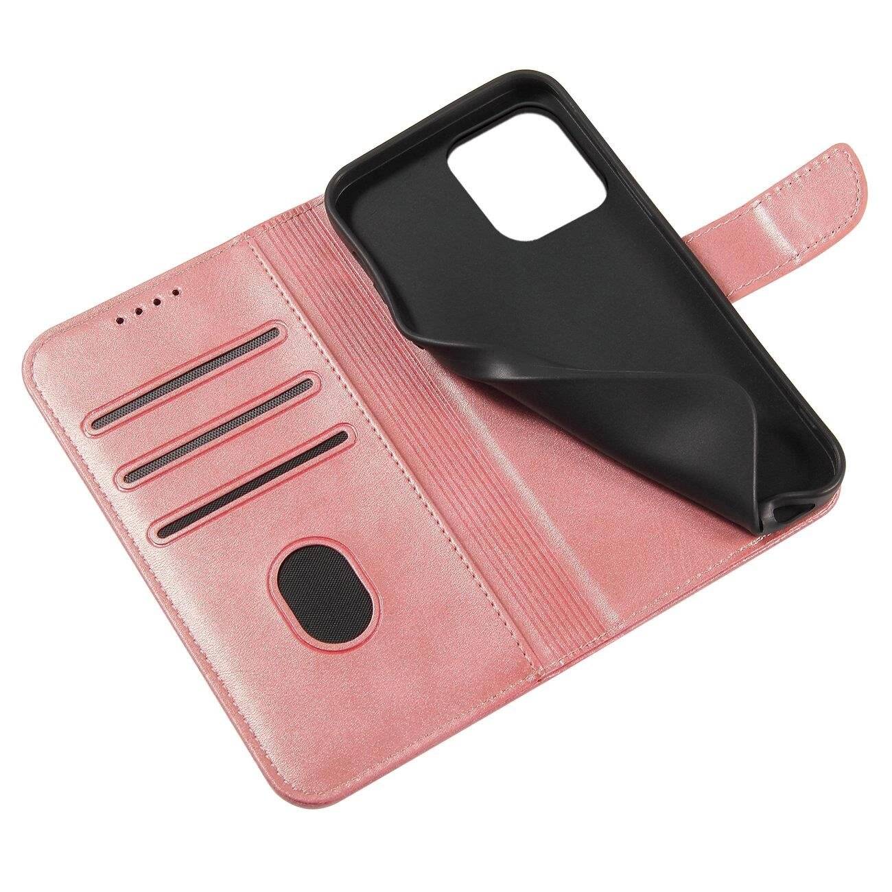 Magnet Case Samsung Galaxy S23 Flip Cover Wallet Stand Pink