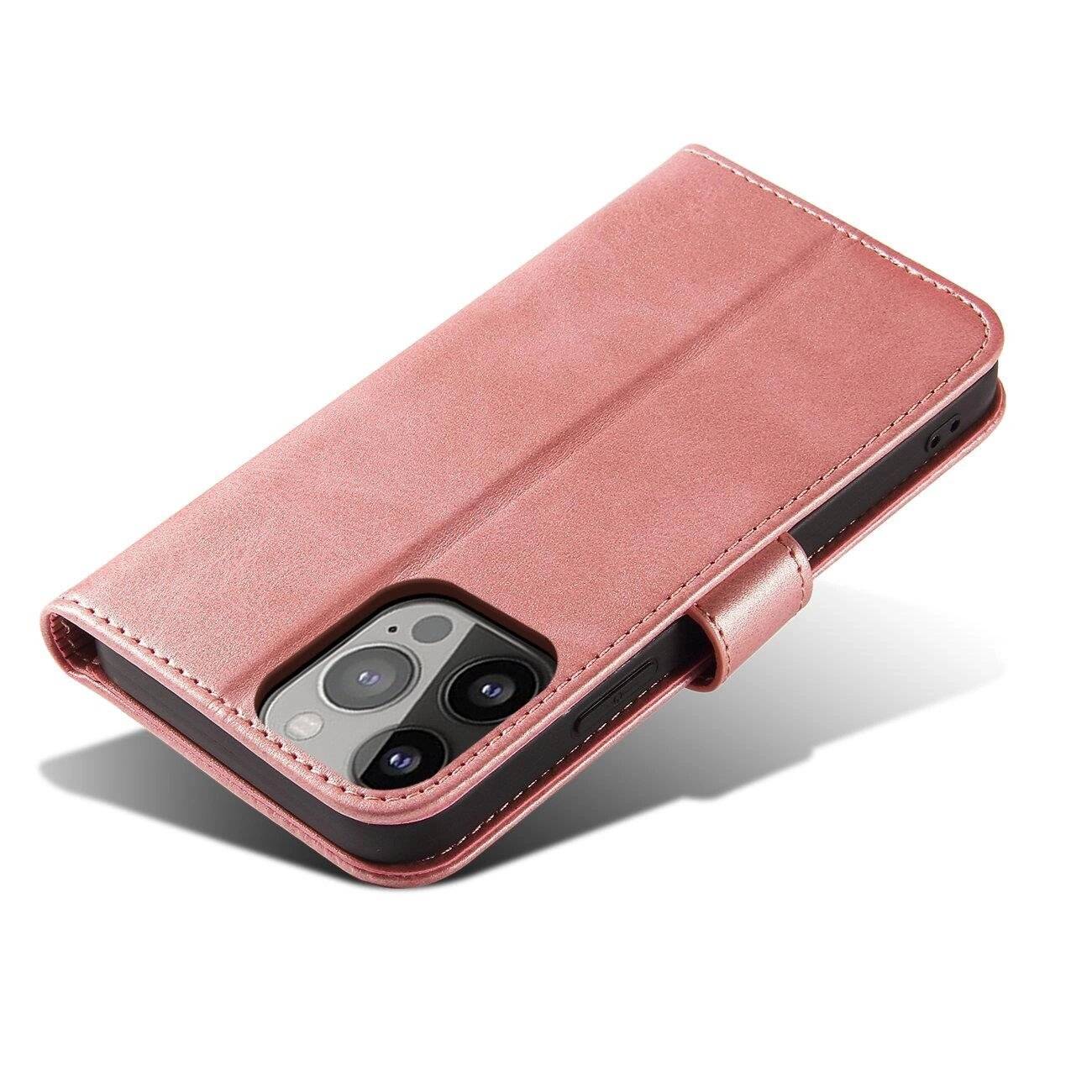 Magnethülle Samsung Galaxy S23 Ultra Cover Flip Wallet Stand Pink