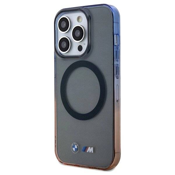 BMW Gradient Bumper MagSafe Hülle iPhone 15 Pro Max – grau