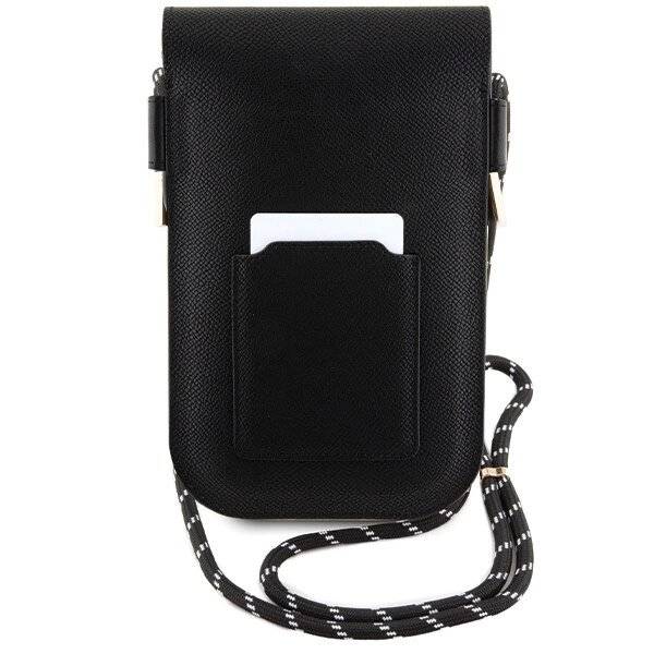 Hello Kitty Leder Hiding Cord Tasche – Schwarz