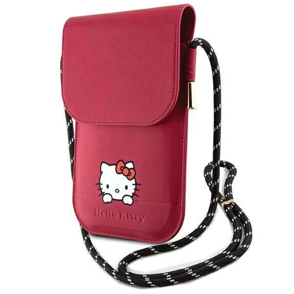 Hello Kitty Daydreaming Cord-Tasche Leder – Rosa