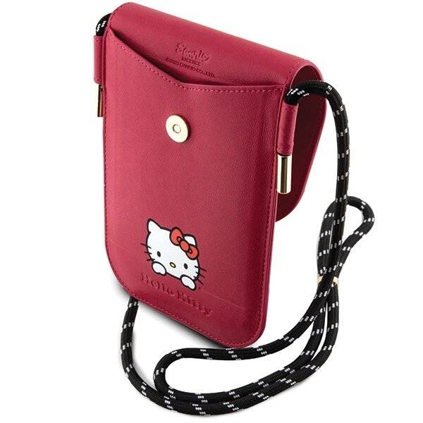 Hello Kitty Daydreaming Cord-Tasche Leder – Rosa