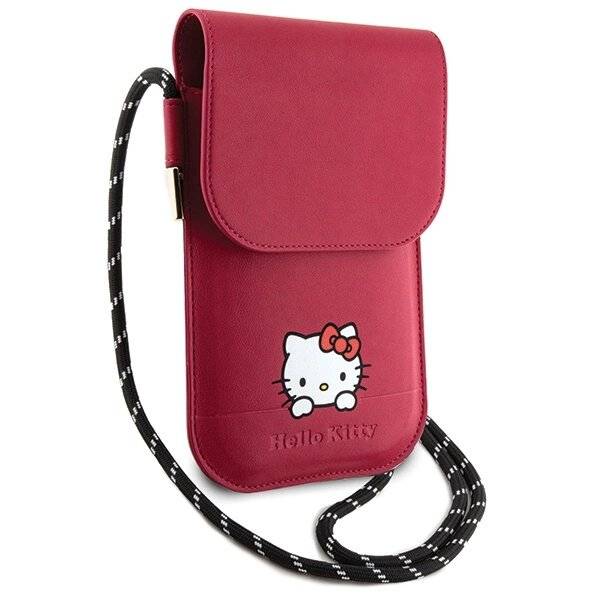 Hello Kitty Daydreaming Cord-Tasche Leder – Rosa