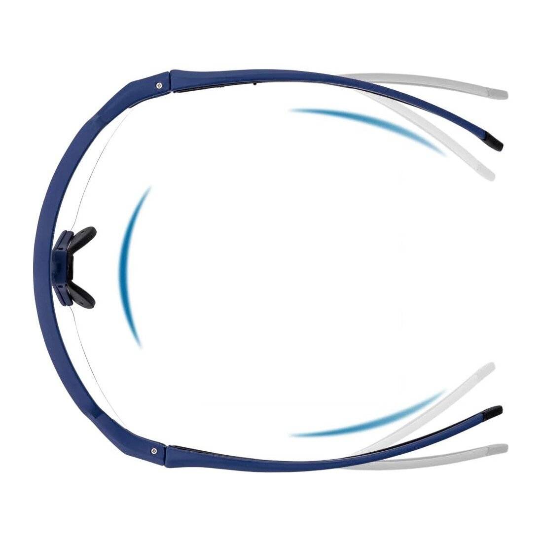 Rockbros 10174 photochrome UV400-Fahrradbrille – blau