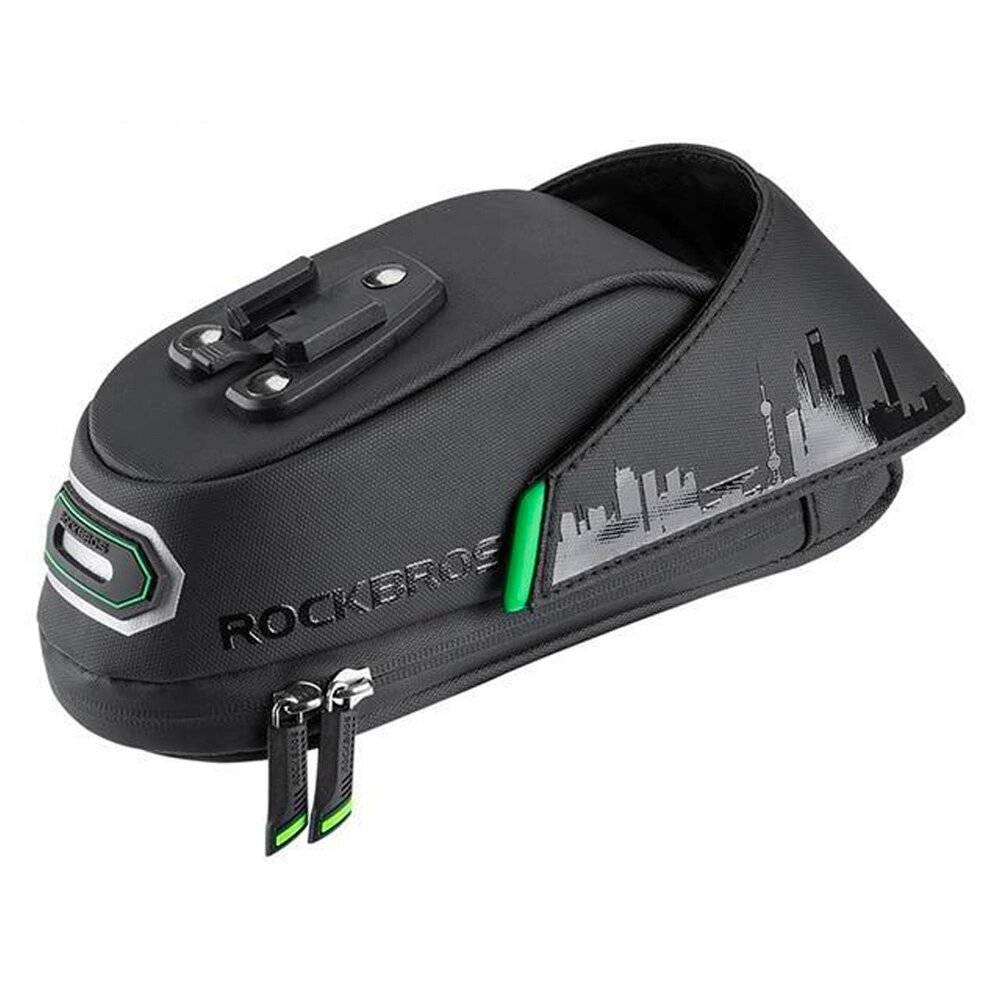 Rockbros C27-1 Fahrradtasche unter Sattel - Schwarz