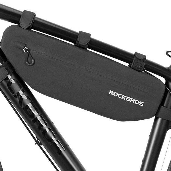 Rockbros AS-043 Fahrradtasche Klettverschluss 3l - schwarz