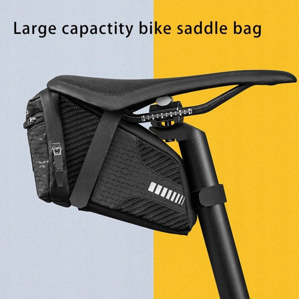 Rockbros C29-BK wasserdichte Fahrradtasche unter Sattel – schwarz