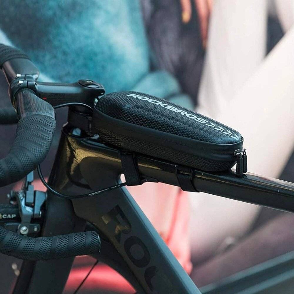 Rockbros B60 wasserdichte Fahrradtasche Rahmen – Schwarz
