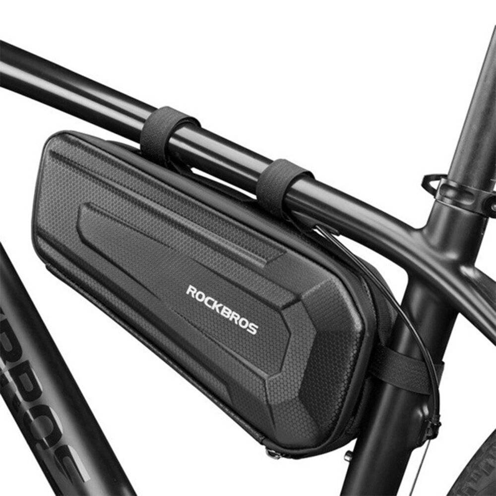 Rockbros B66 wasserdichte Fahrradtasche Rahmen – Schwarz