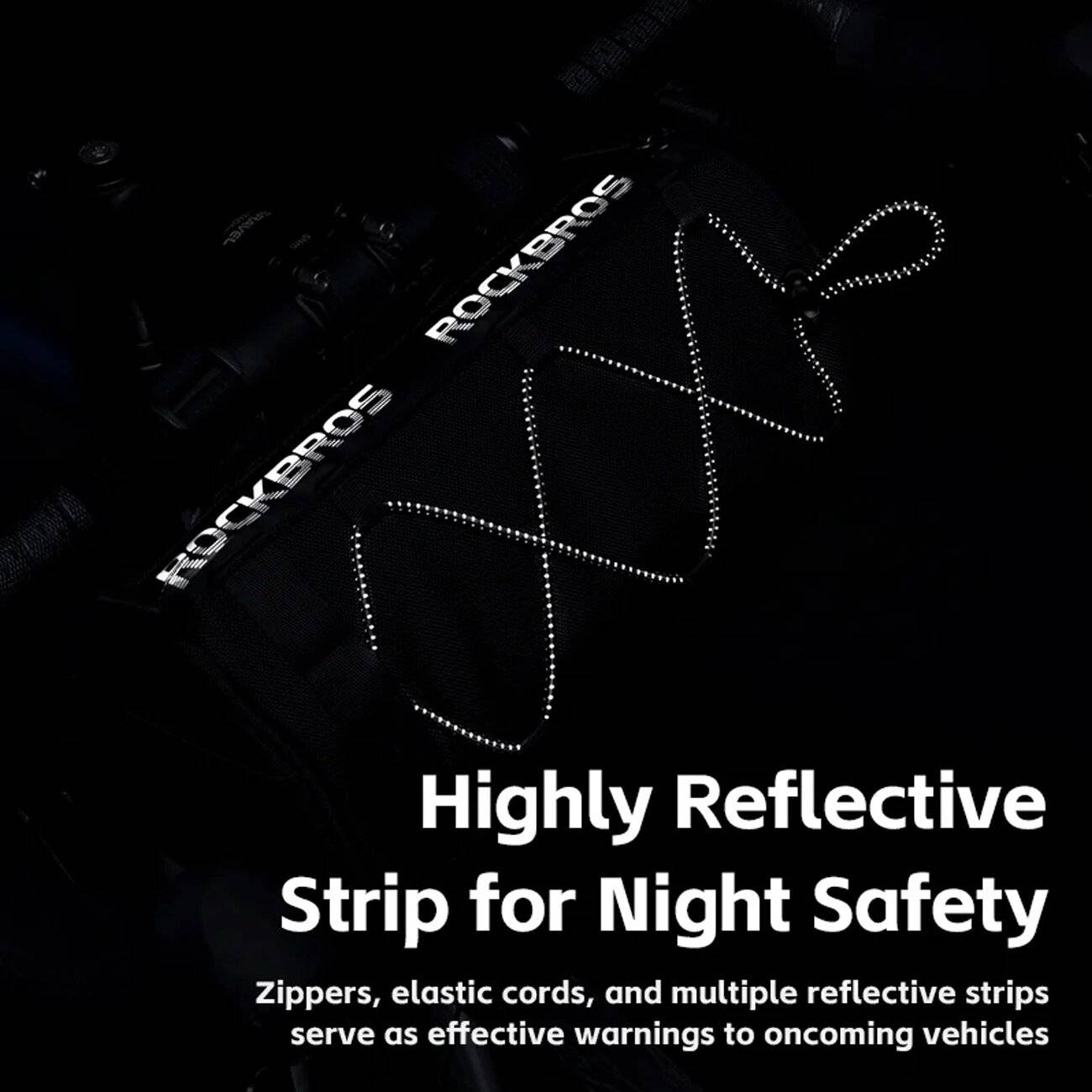 Rockbros 30110030001 Lenkertasche – Schwarz