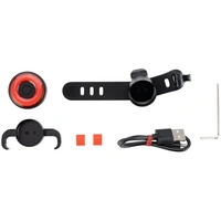 Rockbros Q5 Fahrrad Rücklicht mit intelligentem Stoppsystem, Schwarz Rockbros Q5 Fahrrad Rücklicht mit intelligentem Stoppsystem, Schwarz