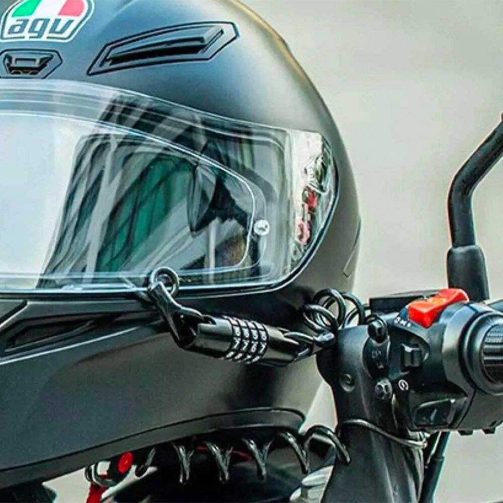 Rockbros T609 Fahrradschloss 1,5 m Zahlenkombination – Schwarz