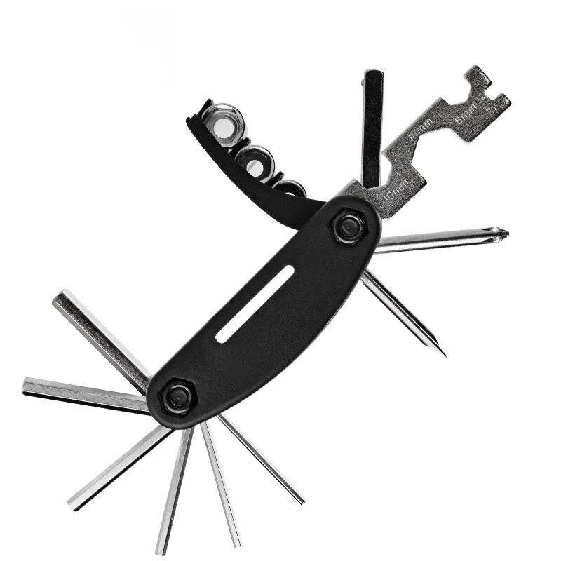Rockbros GJ1601 16-in-1-Multitool Fahrradreparatur – Schwarz