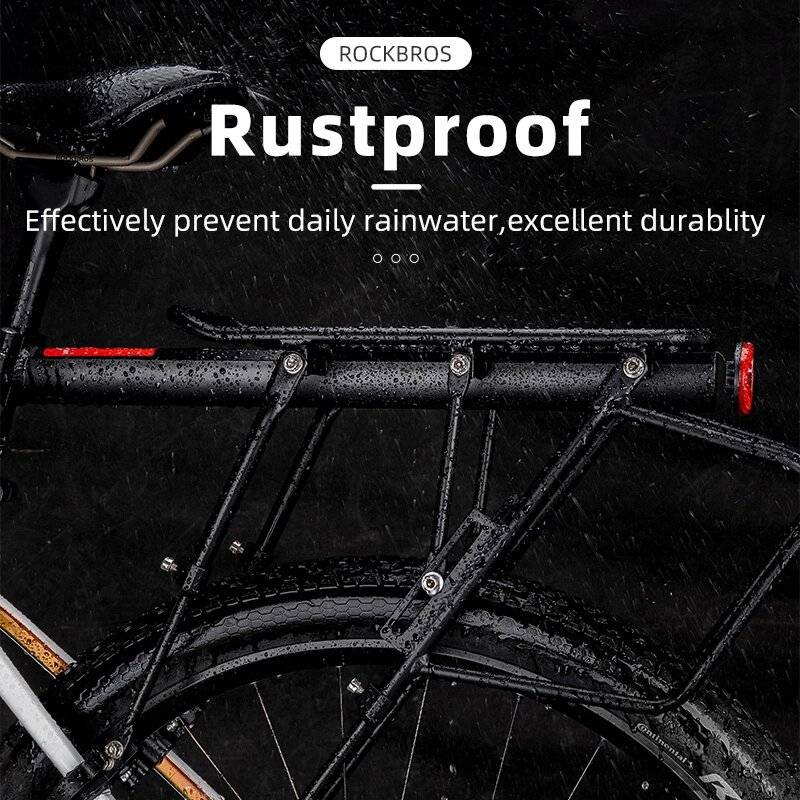 Rockbros 33210004001 Fahrradträger Ablage – Schwarz