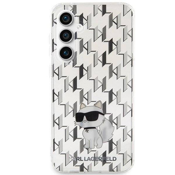 Karl Lagerfeld KLHCS23FEHNCMKLT S23 FE S711 transparentes Hartschalenetui Monogram Choupette