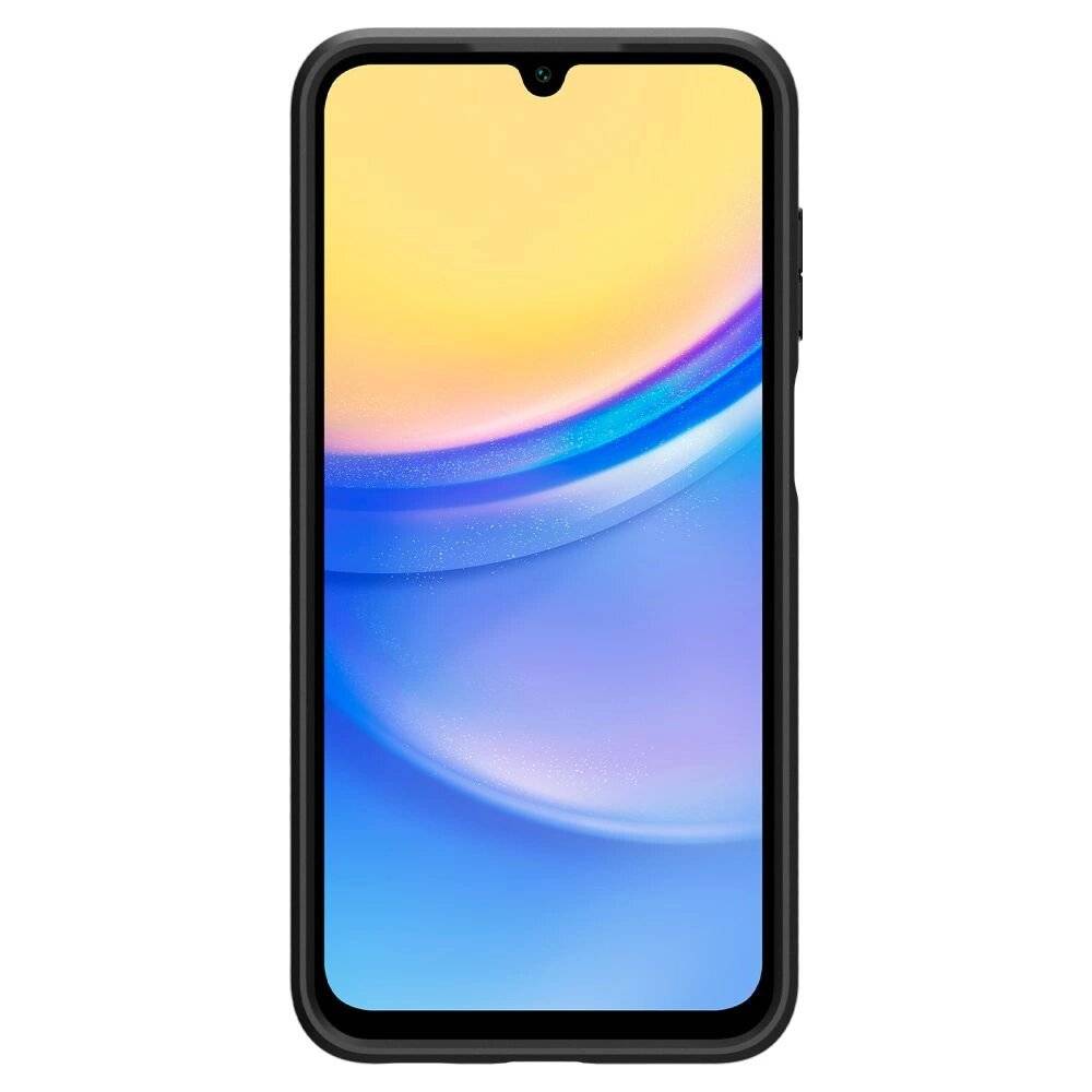 Spigen Liquid Air Hülle Samsung Galaxy A15 4G / 5G - Mattschwarz