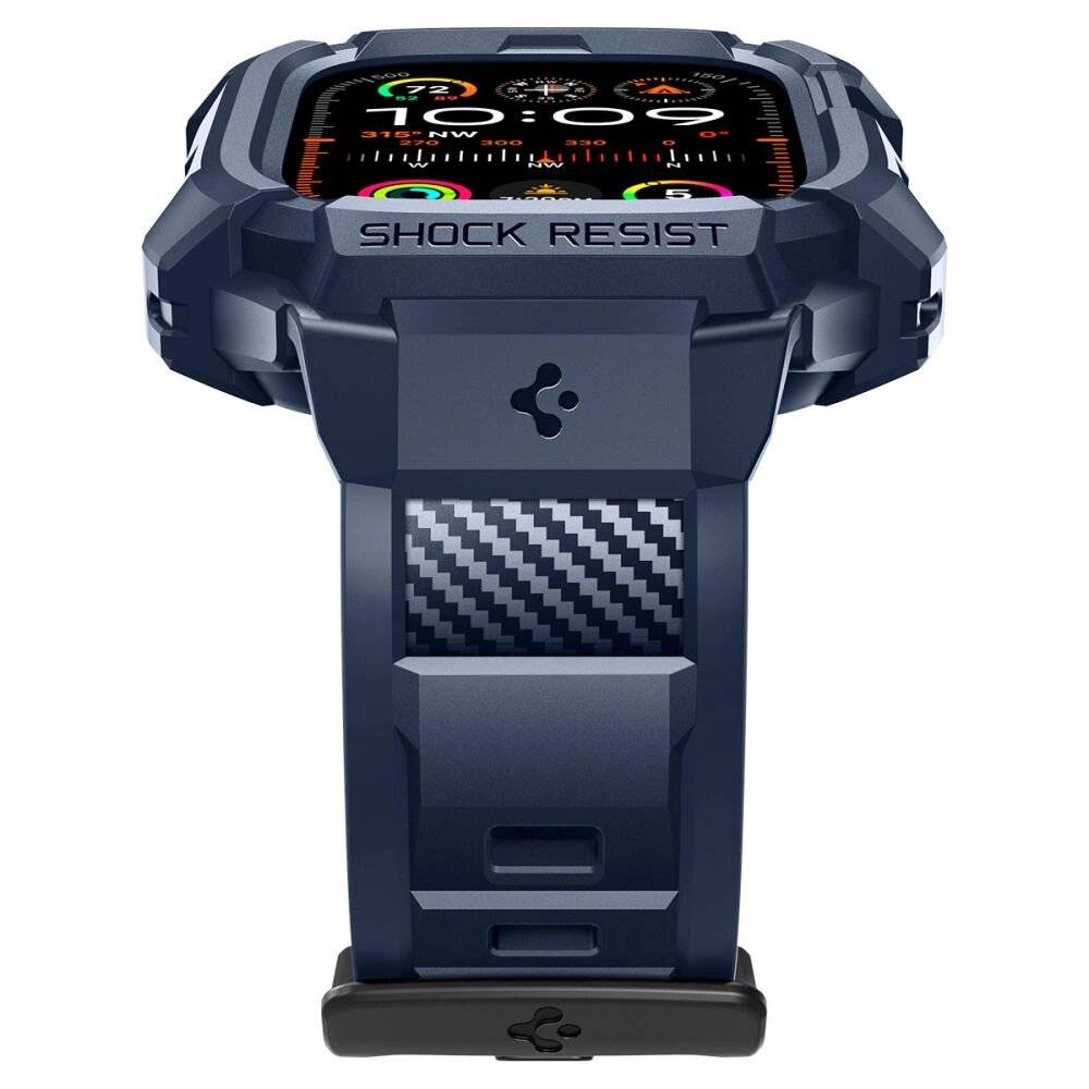 Spigen Rugged Armor Pro Hülle Apple Watch Ultra 1/2 49 mm – Marineblau