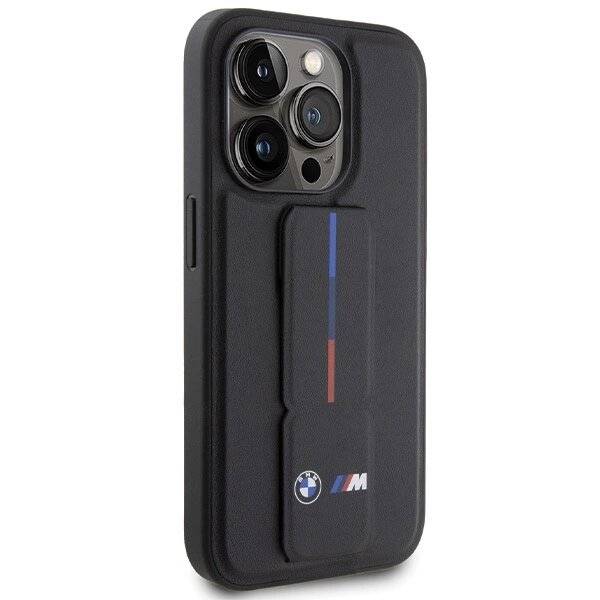 BMW Grip Hot Stamp Hülle iPhone 15 Pro – Schwarz