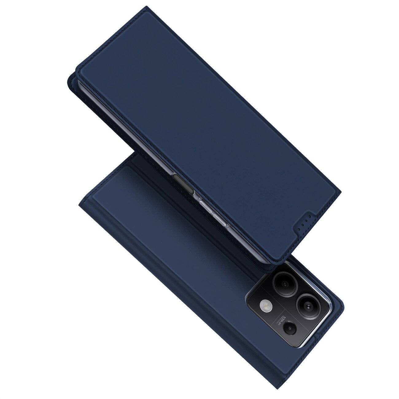 Dux Ducis Skin Pro Hülle Klappe Kartensteckplatz Xiaomi Redmi Note 13 5G – blau
