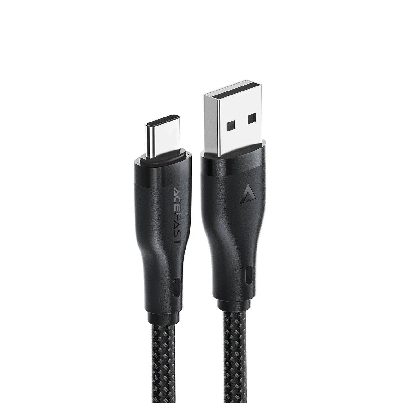 Acefast C8-04 USB-A / USB-C 3A 1.2m Kabel - schwarz