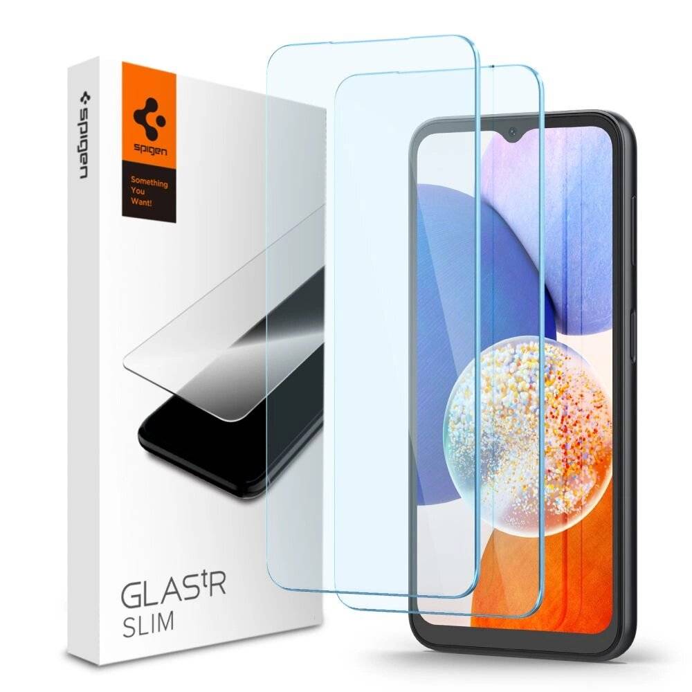 Spigen Glas.tR Slim gehärtetes Glas Samsung Galaxy A15 4G / 5G A25 - 2 Stk.