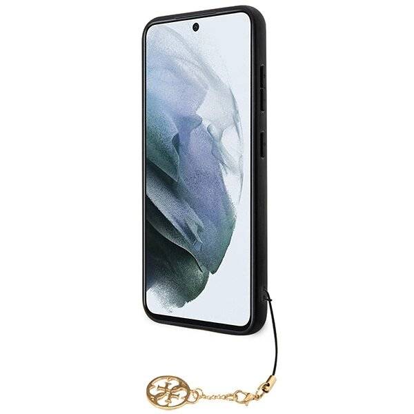 Guess 4G Charms Collection Hülle Samsung Galaxy A55 – Schwarz