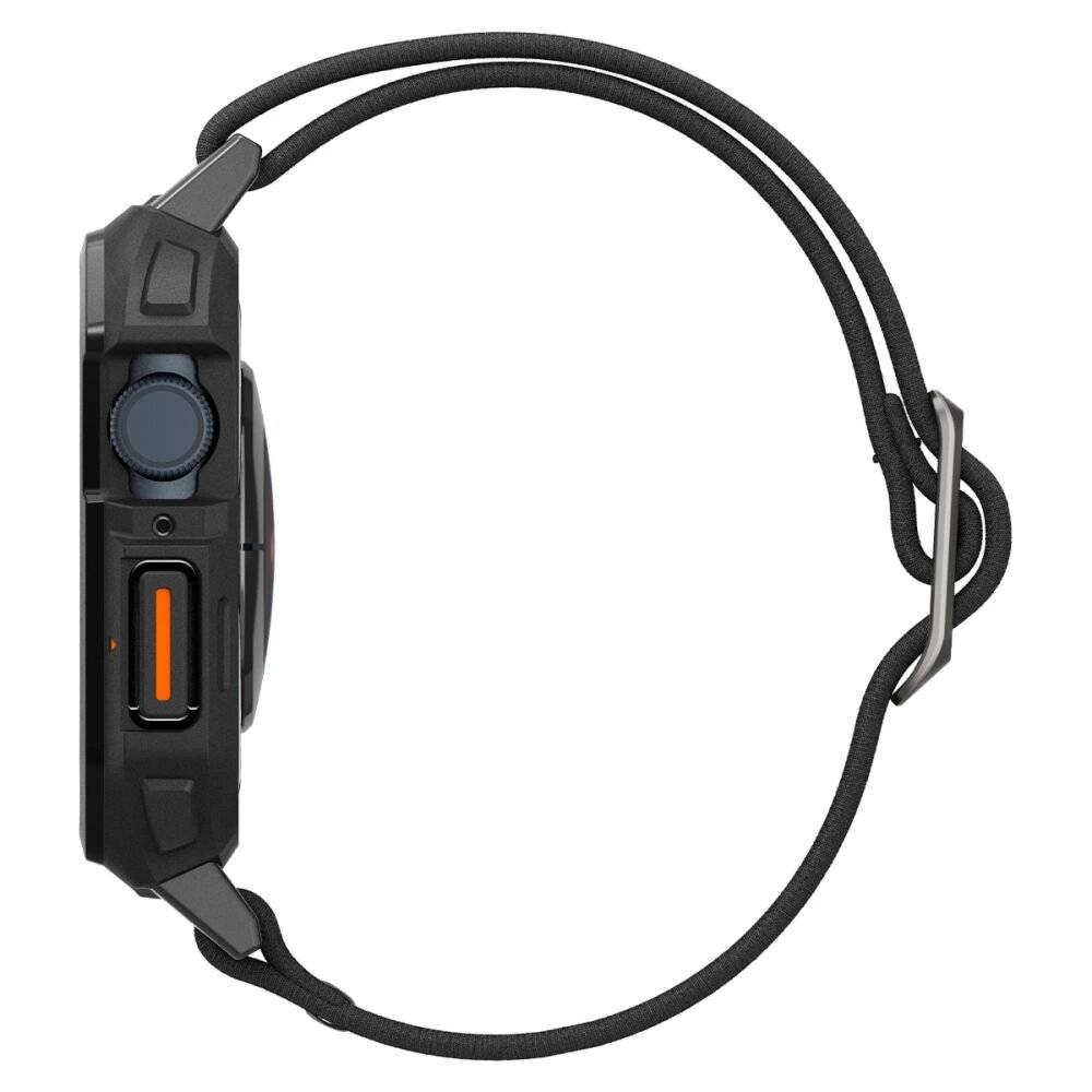 Spigen Lite Fit Pro Hülle Armband Apple Watch 4 / 5 6 7 8 9 SE 44 45 mm – Mattschwarz