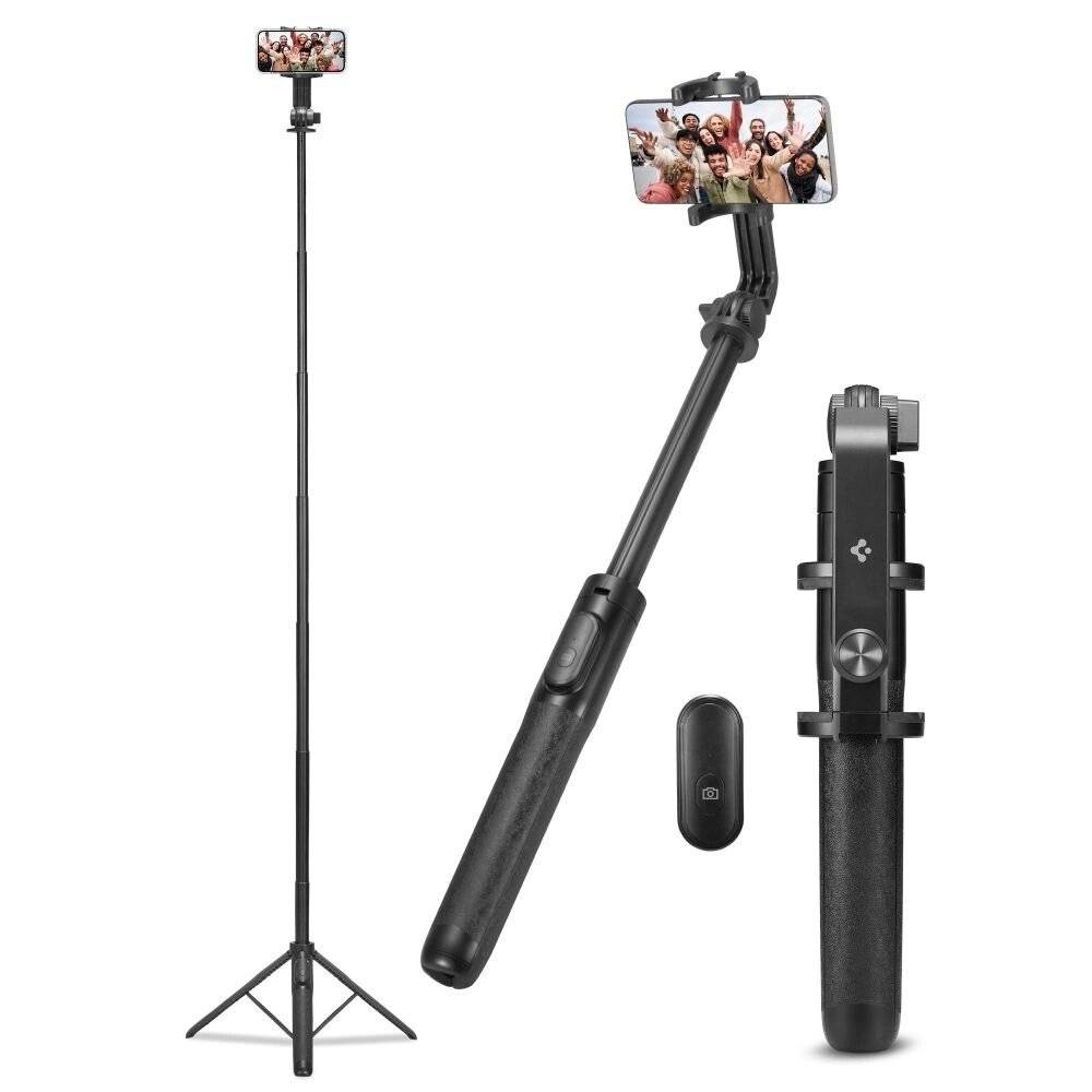 Spigen S560W Bluetooth-Selfie-Stick Stativ – Schwarz