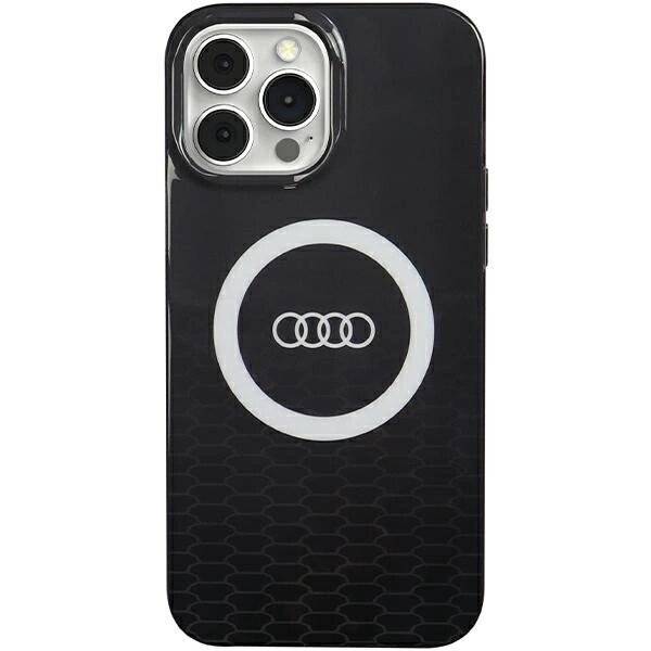 Audi IML Big Logo MagSafe Hülle iPhone 13 Pro / - Schwarz