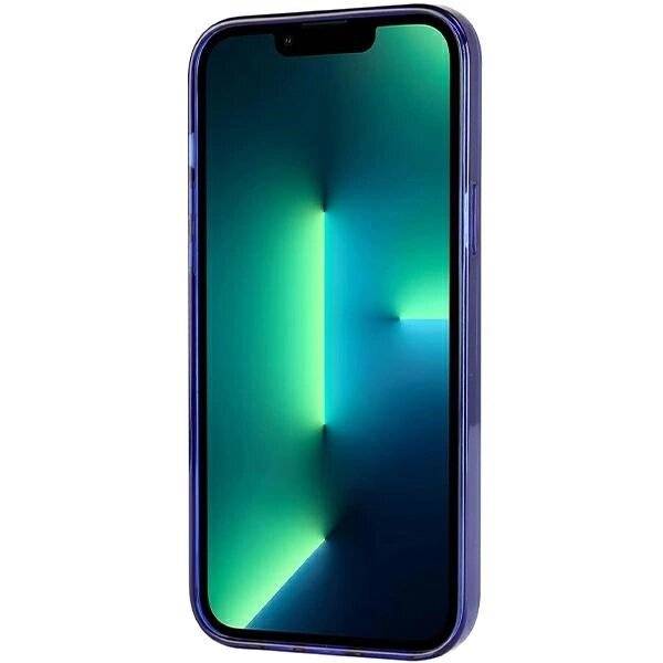 Audi IML Big Logo MagSafe Hülle iPhone 13 Pro Max – blau