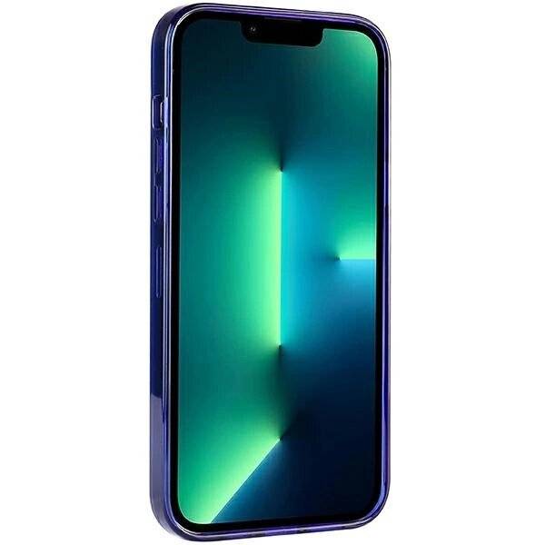 Audi IML Big Logo MagSafe Hülle iPhone 13 Pro Max – blau