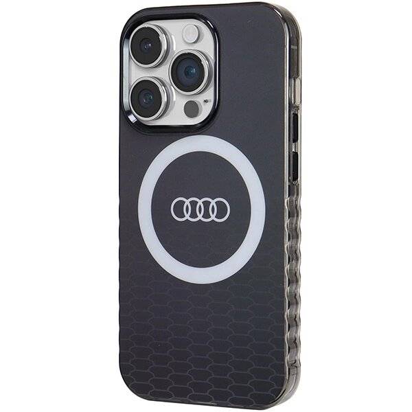 Audi IML Big Logo MagSafe Hülle iPhone 14 Pro – schwarz