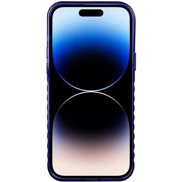 Audi IML Big Logo MagSafe Hülle iPhone 14 Pro Max – blau