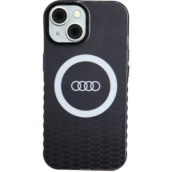 Audi IML Big Logo MagSafe Hülle iPhone 15 / 14 13 - Schwarz