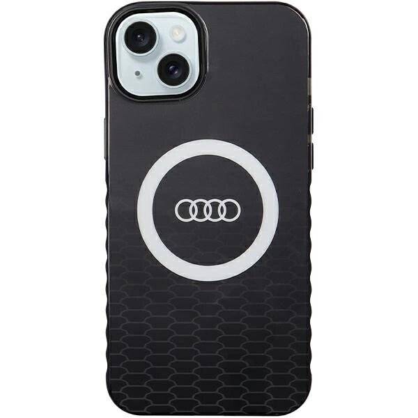 Audi IML Big Logo MagSafe Hülle iPhone 15 Plus / 14 – Schwarz
