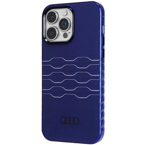 Audi IML MagSafe Hülle iPhone 14 Pro Max - blau