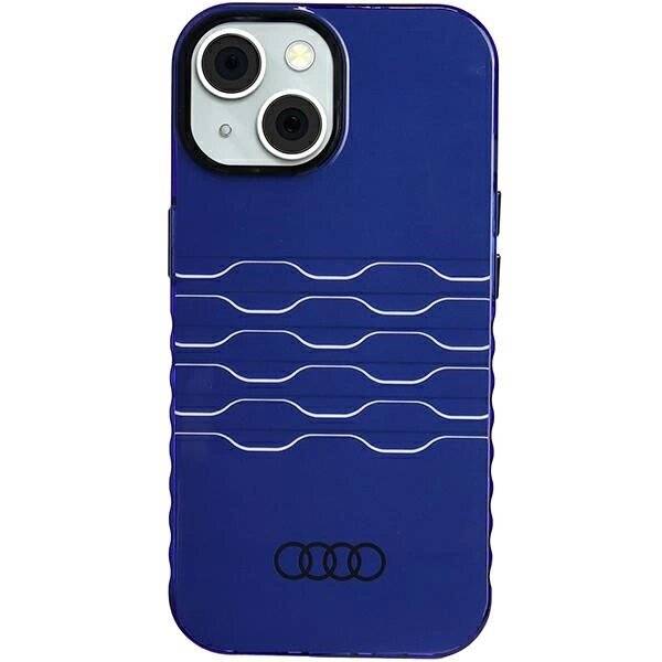 Audi IML MagSafe Hülle iPhone 15 / 14 13 - blau