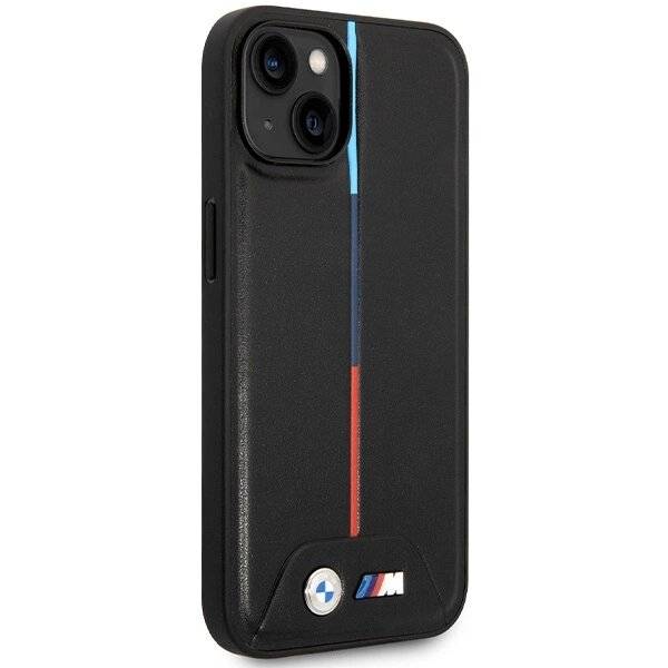 BMW M Quilted Tricolor Hülle iPhone 15 / 14 13 – Schwarz