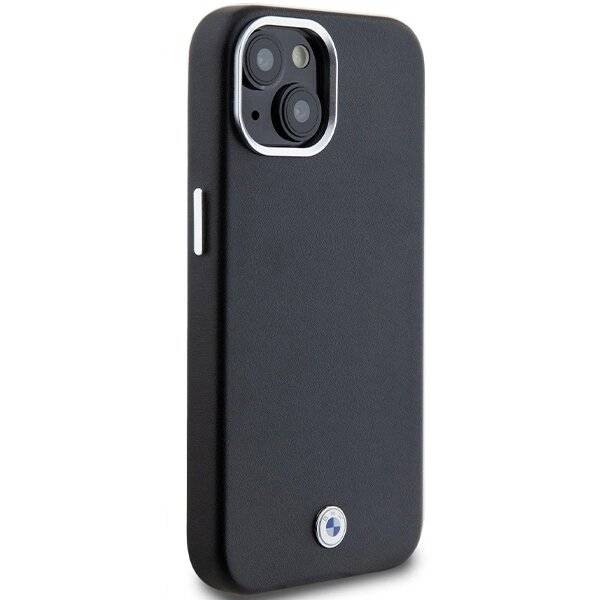 BMW Signature Wrapped Metal MagSafe Case iPhone 14/15/13 – Schwarz