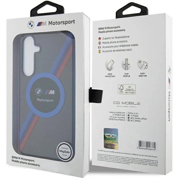 BMW Motorsport IML Circle MagSafe Hülle Samsung Galaxy S24 – schwarz